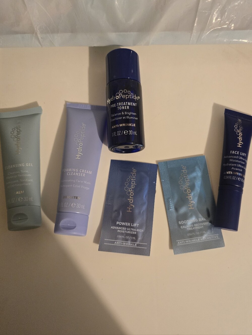 New -HydroPeptide Skincare Set
